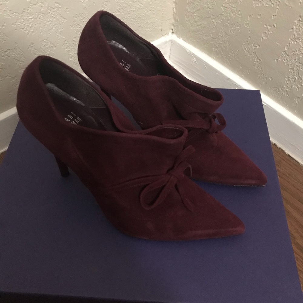 Stuart Weitzman Suede Booties - image 4